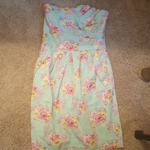 Spring Floral Dress.